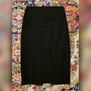 Express Black Pencil Skirt